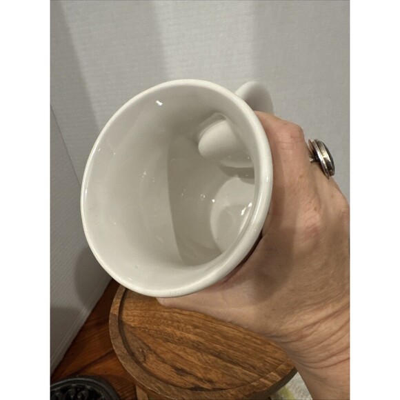 Cozy Cup- Peaceful Mind Grateful Heart 20 oz. Stoneware Nice Hand Hold - Picture 10 of 10